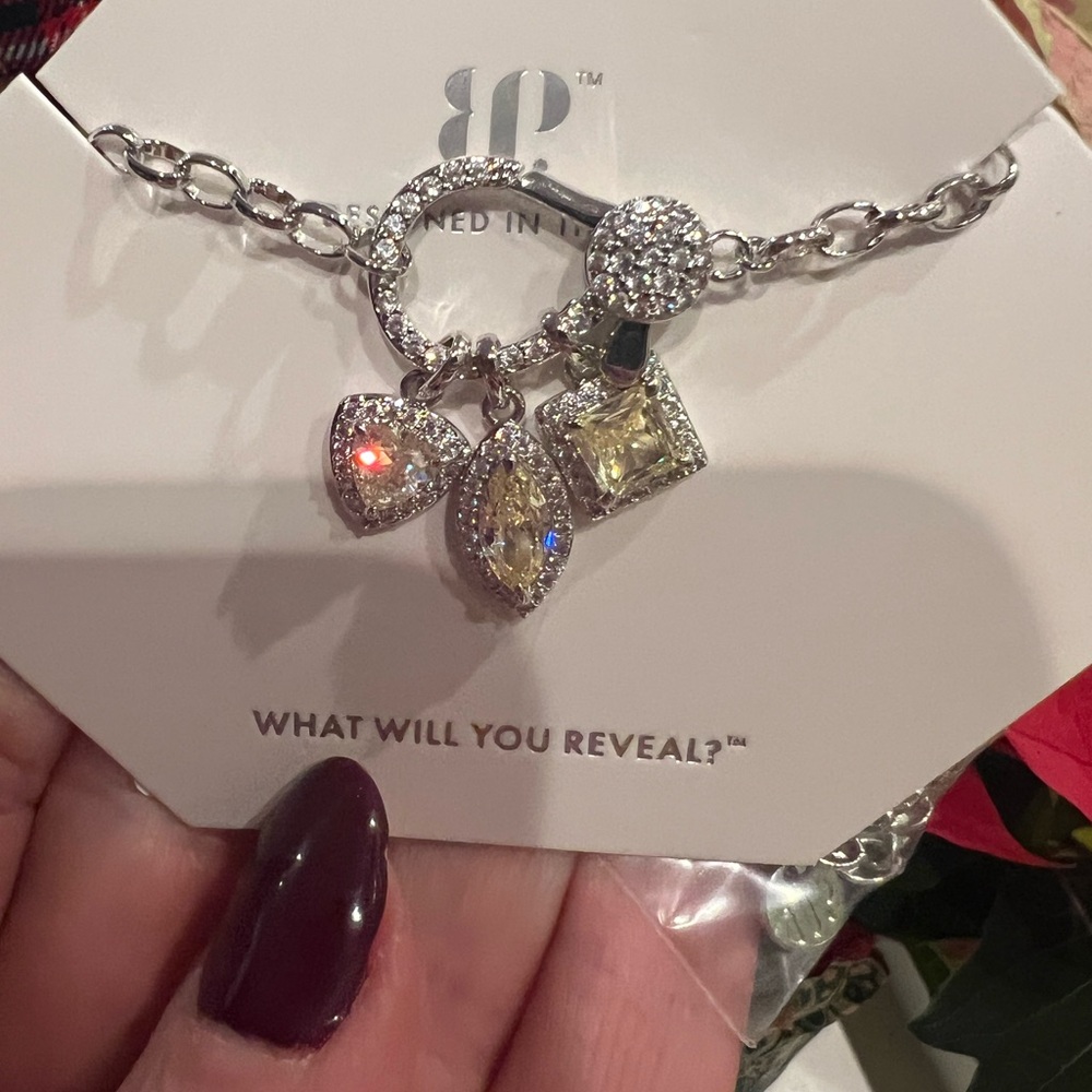 Dazzling Silver November Necklace